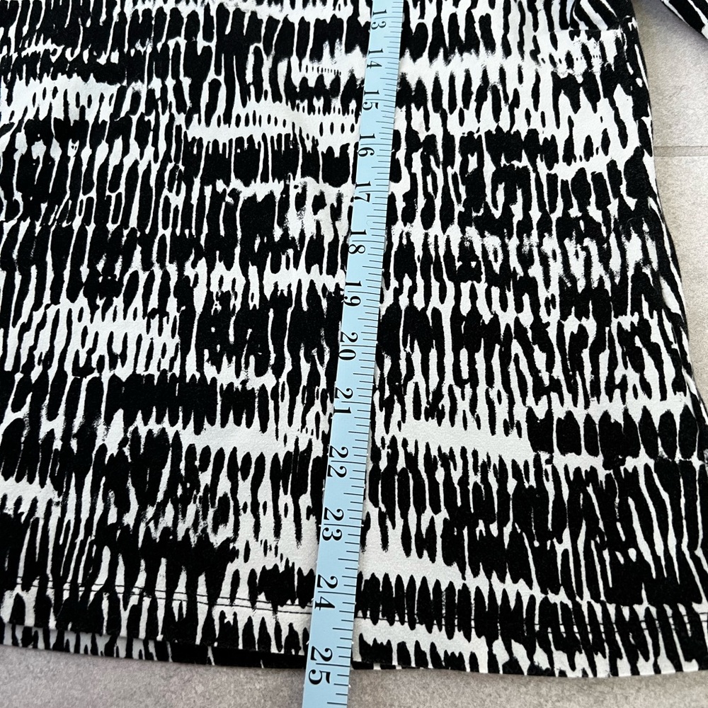Ruby Rd. Women XL 3/4 Sleeve Black and White - Picture 5 of 10